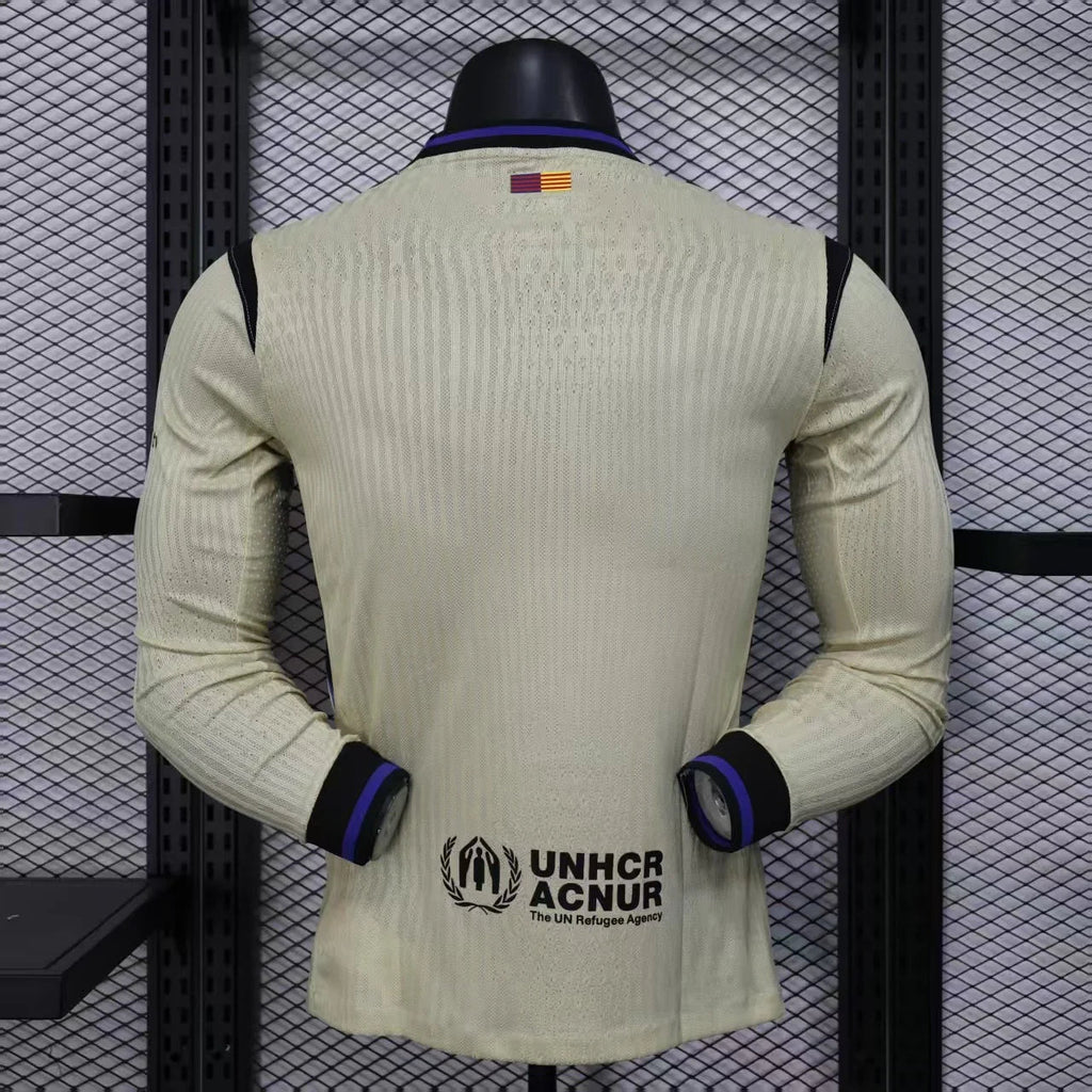 Maillot FC Barcelone extérieur manches longues 2025-26