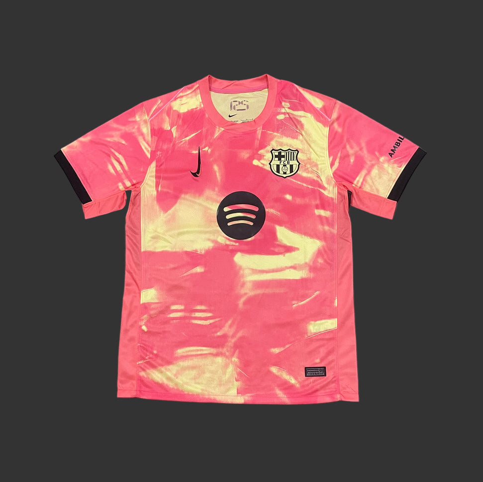 Maillot Barcelone Third Spécial Rouge et Beige 24/25