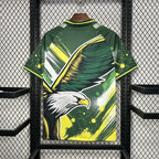 Maillot Brésil Concept Vert Jaune Aigle 2024-25