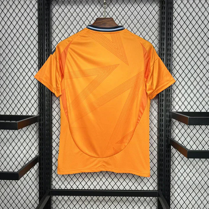 Maillot Real Madrid Orange et Noir 24/25