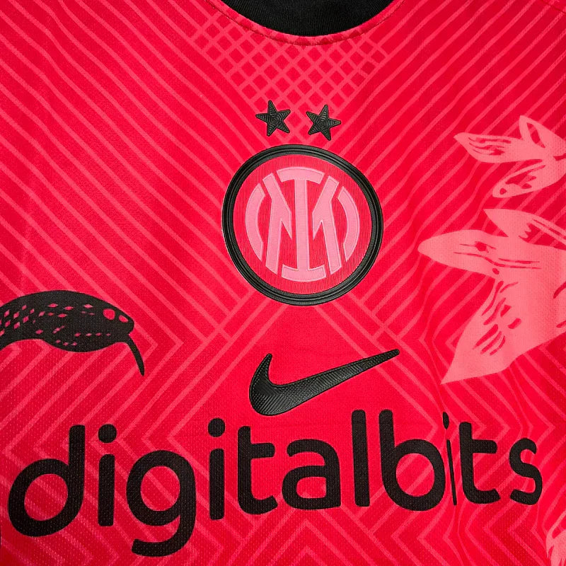 Maillot Inter Milan serpent édition Spéciale Red 24/25