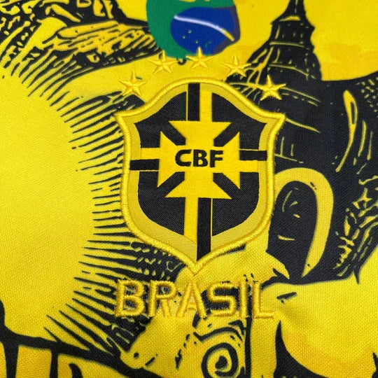 Maillot Brésil Concept 2024 Jaune