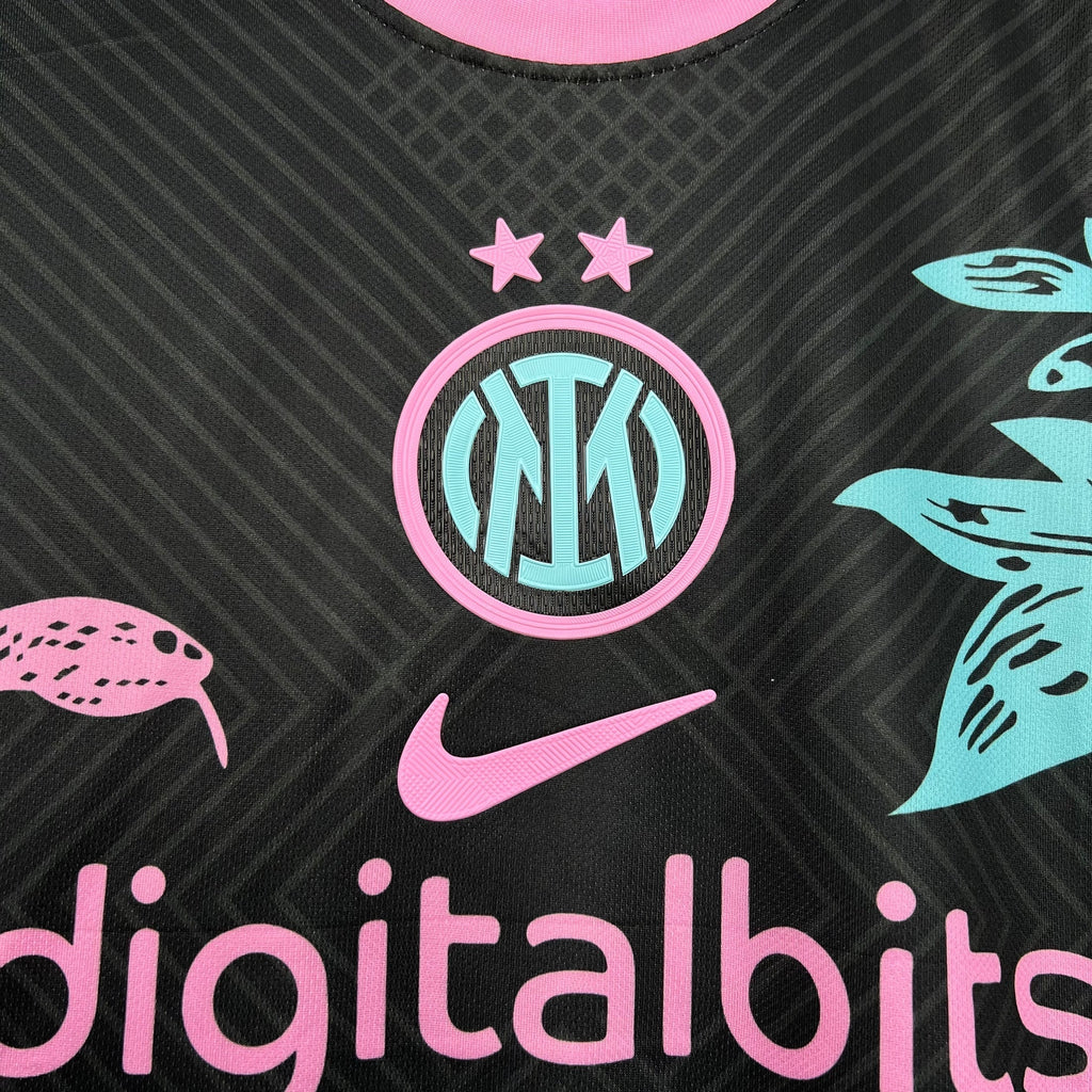 Maillot Inter Milan serpent édition Spéciale Noir 24/25