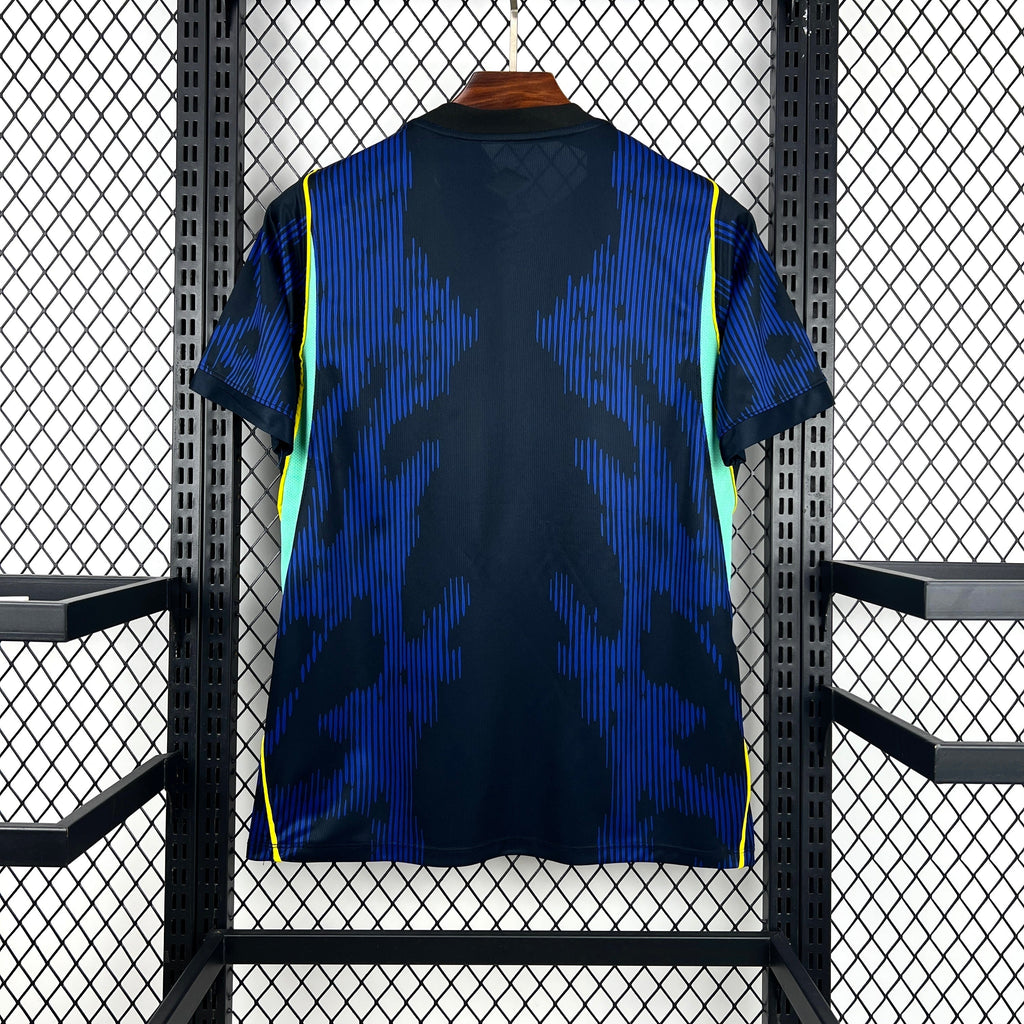 Maillot Brésil Extérieur Jordan Coupe du Monde 2026 - Noir et Bleu