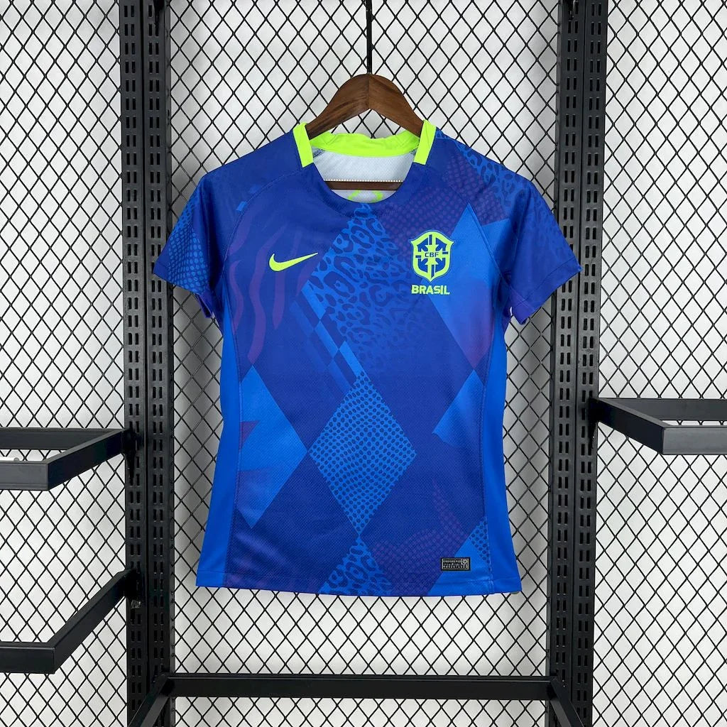 Maillot Bresil Feminin Exterieur 2025