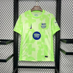Maillot Barcelone Third Vert et Bleu 24/25