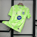 Maillot Barcelone Third Vert et Bleu 24/25