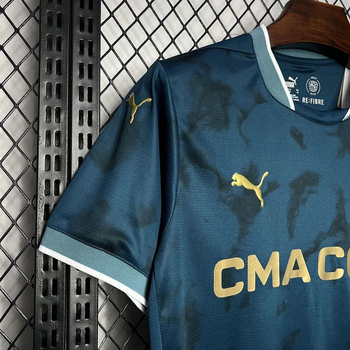 Maillot Olympique de Marseille Version Normale Bleu 24/25