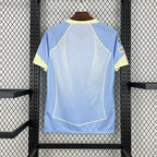 FC Barcelone maillot foot bleu ciel et jaune 2025 2026