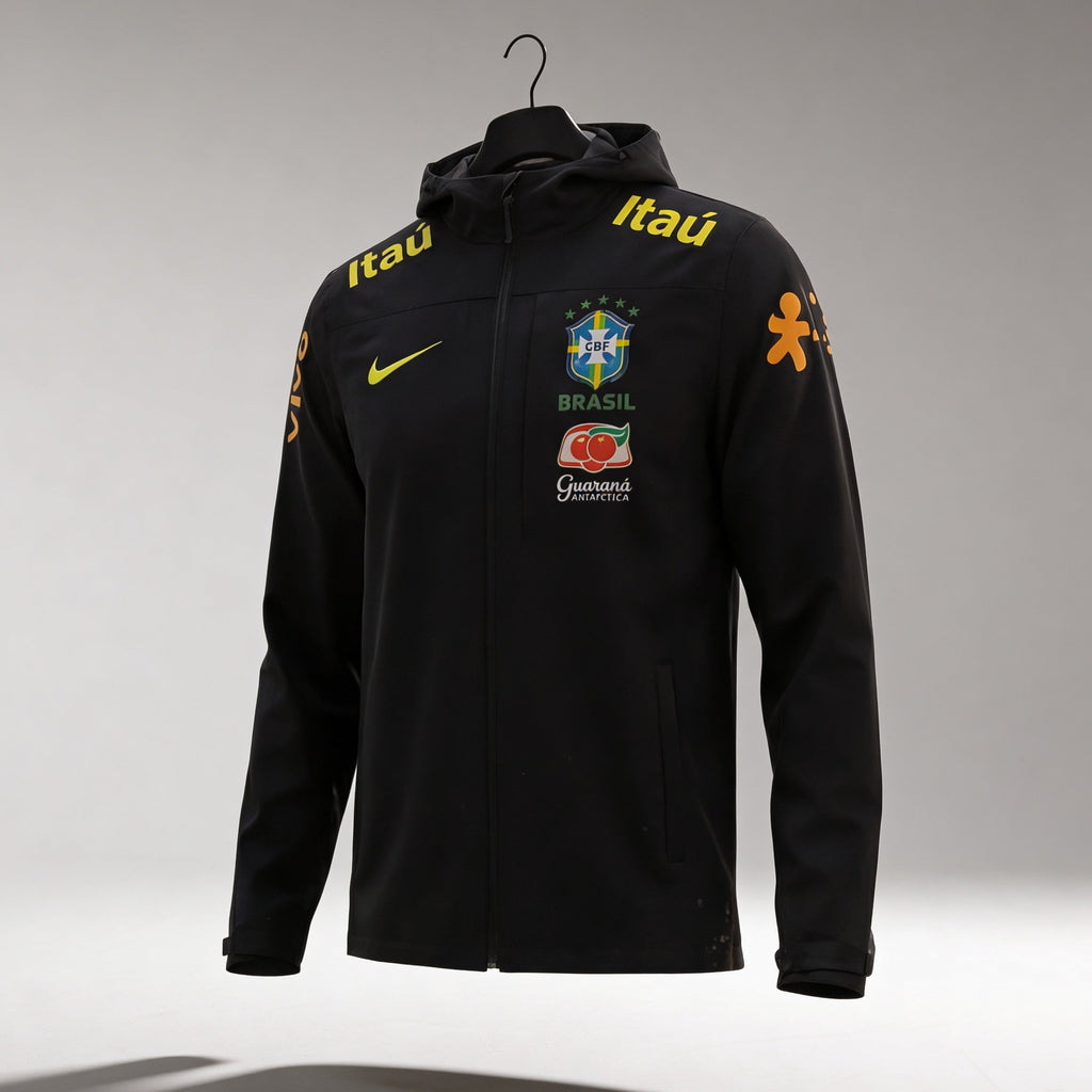 NOUVELLE VESTE DU BRÉSIL NOIR 2025/2026