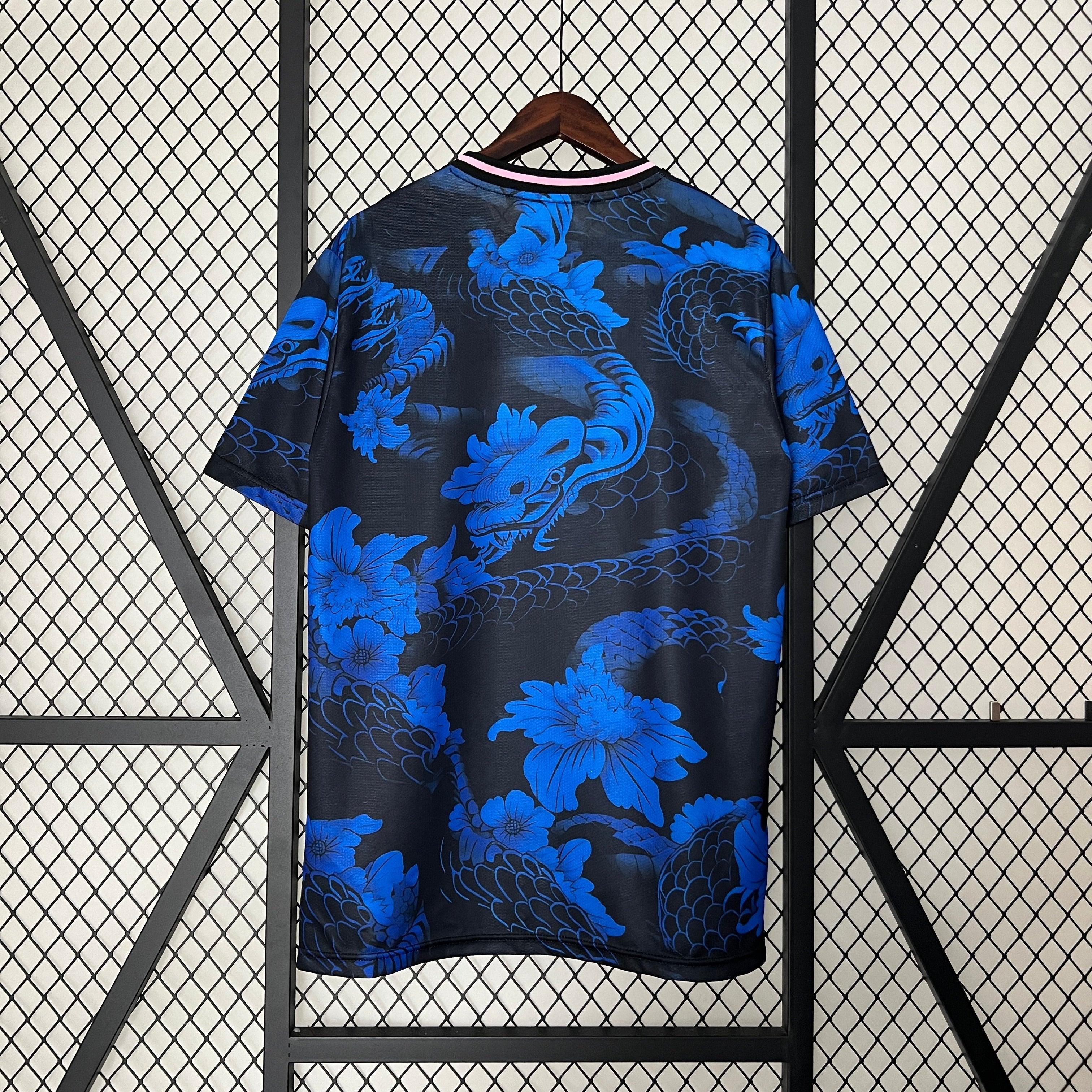 Maillot Japon concept Dragon Bleu et Noir 24/25
