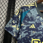Maillot Ajax Extérieur Jaune et Bleu 24/25