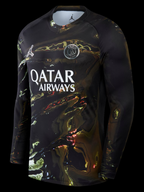 Paris SG Maillot Manches Longues Night Edition 25/26 – CHAMPIONS ⭐⭐